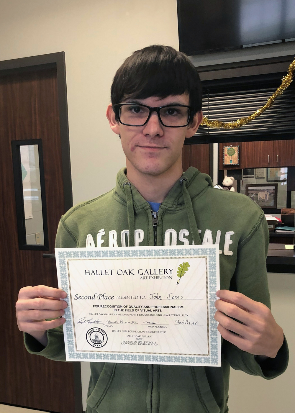 Art Tree Contest – Hallet Oak Foundation Inc